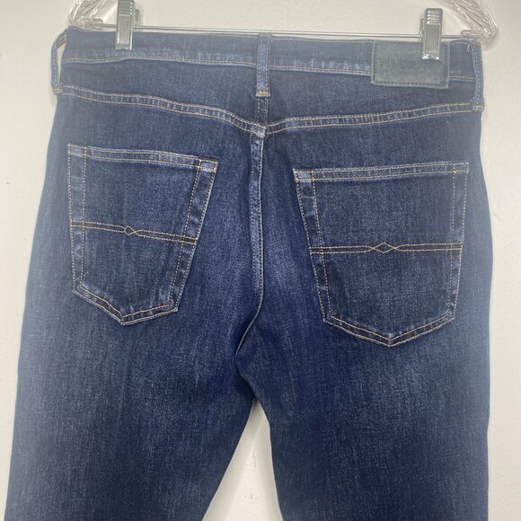 Lucky Brand Mens 31 x 32 410 Athletic Slim Leg Stretch Denim Jeans Dark Wash - Picture 7 of 12